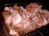 sunday plastic wrap roasted pork for pulled pork or carnitas