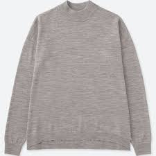 Women Extra Fine Merino High Neck Sweater
