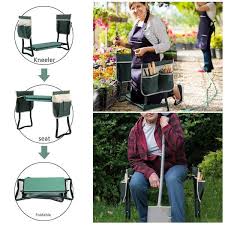 Jaxpety Garden Kneeler And Seat Bench