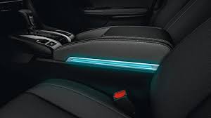 2019 2021 Honda Civic Blue Armrest
