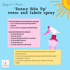 Sunny Side Up Room And Fabric Spray By Ginger L Moore