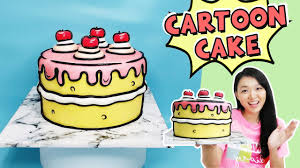 the viral cartoon cake cartoon cake