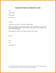 Letter For Rejection Of Job Offer 1 Blank Invoice