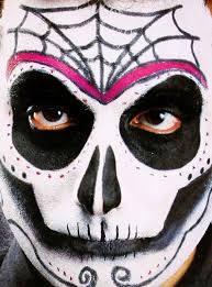 halloween makeup spider skulll kit