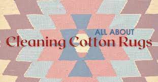 know how to clean cotton rugs step by