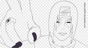 If you want to draw naruto, you should follow these simple 7 step by step process; Itachi Uchiha Sasuke Uchiha Line Art Naruto Sketch Naruto Angle White Png Pngegg