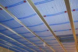ceiling heating and underfloor heating