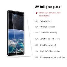 uv full cover full glue tempered glass