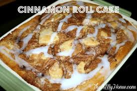 cinnamon roll swirl cake recipes food