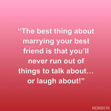 funny es about marrying your best