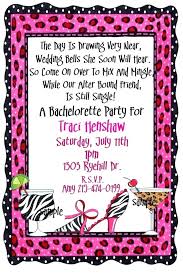 Cute Bachelorette Party Invites How To Word A Invitation