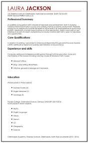 As teens don't have work experience to put on in a resume for teens, they rely on their academic. Use Our Entry Level Cv Example To Kick Start Yours Myperfectcv