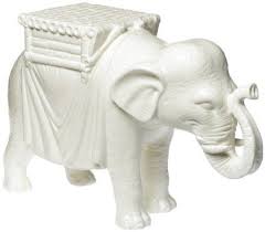 Two S Company Elephant Side Table Ceramic