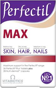 perfectil max skin hair nail rx