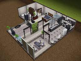 House 20 Re Design Basement Fix Sims