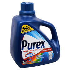 Purex is a brand of laundry detergent manufactured by henkel and marketed in the united states and canada. Purex Plus Clorox Original Fresh Laundry Detergent 128 Fl Oz Family Dollar