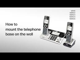 Mount The Telephone Base On The Wall