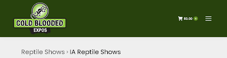 Iowa Reptile Show 2023 Des Moines