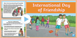 On this day, people exchange gifts, cards, flowers and bracelets. International Day Of Friendship 2021 Event Info And Resources