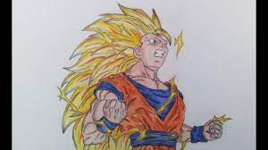 He is capable of changing his different colors. Drawing Goku Ssj3 Youtube