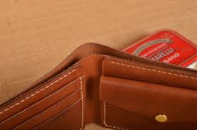 handmade wallet in full grain leather