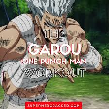 garou workout routine train like