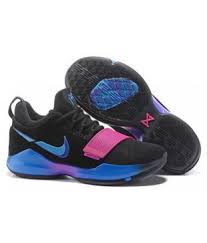 Prior to that launch, nike presents this hickory high pe of paul george's nike signature shoes donning the signature deep red and yellow colorway. Nike Pg 1 Paul George Black Basketball Shoes Buy Nike Pg 1 Paul George Black Basketball Shoes Online At Best Prices In India On Snapdeal