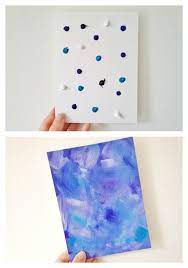 Easy Abstract Acrylic Painting Diy