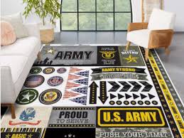 us army area floor home decor area rug