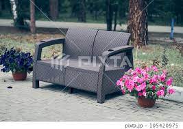 Garden Furniture Plastic Wicker A