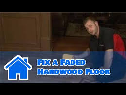 faded hardwood floor