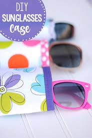quick easy diy sunglasses case pattern
