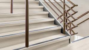 The flooring is durable, of course, not as durable as a hardwood floor yet it is much more affordable than hardwood. Rubber Stair Treads Commercial Flooring Tarkett