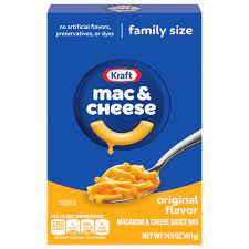 kraft macaroni cheese sauce mix
