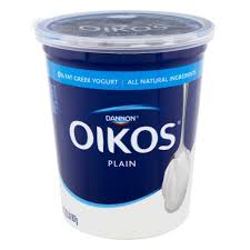 dannon oikos greek yogurt plain non fat