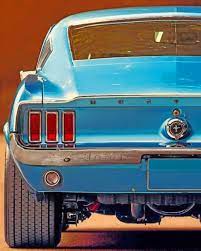 Ford Mustang 1967 Fastback Cars Paint