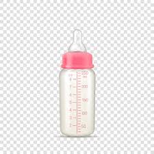 Baby Feeding Bottle Realistic Icon
