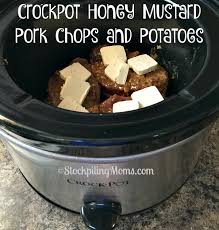 crockpot honey mustard pork and