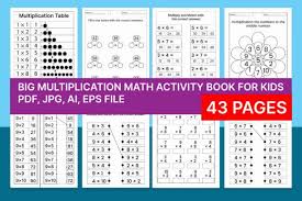 multiplication math worksheets for kids