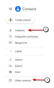 syncing contacts to google contacts