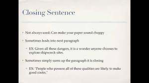 Writing A Body Paragraph Informational Essay Youtube