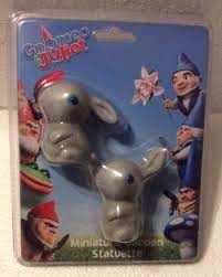 2 Bunnies Rabbits Gnomeo Juliet Miniature Garden Statuette Movie Character  | #1928838365