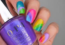 nails opi power of hue psychedelic