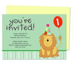 13 Best Printable 1st First Birthday Invitations Templates Images