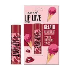 lakme lip love gelato chapstick lip