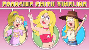 The Complete Francine Smith American Dad Timeline - YouTube
