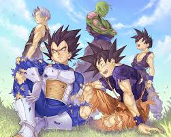 Son of vegeta and bulma in dragon ball. Vegeta And Trunks Wallpapers Posted By John Simpson