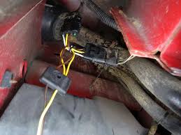 I also wrapped the wiring with some black conduit to protect it. Jeep Yj T One Vehicle Wiring Harness With 4 Pole Flat Trailer Connector