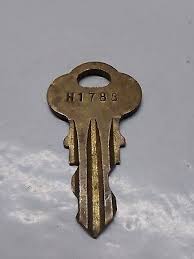 antique lock key for gumball vending