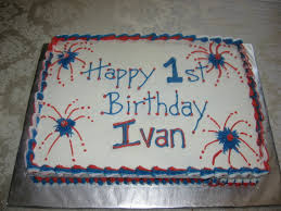 4Th Of July Birthday Cake - CakeCentral.com